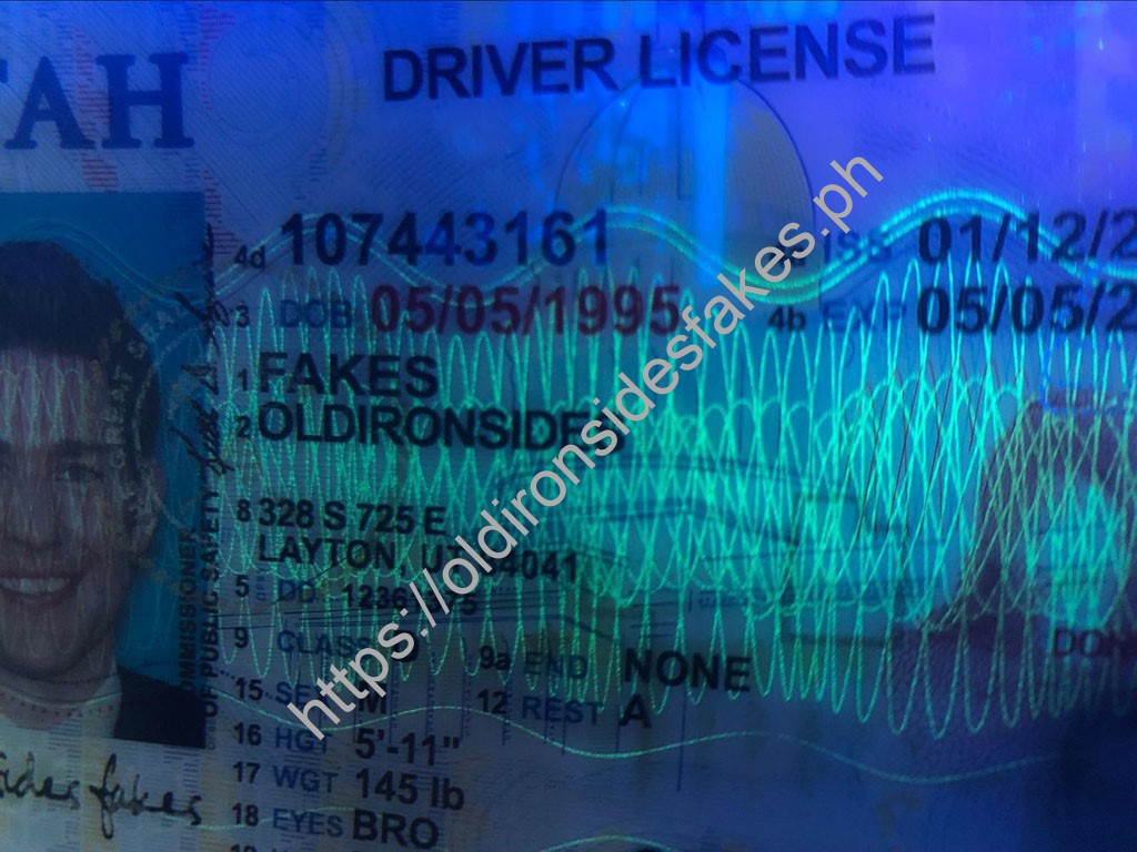 Utah Driver License(UT O21) - Image 2