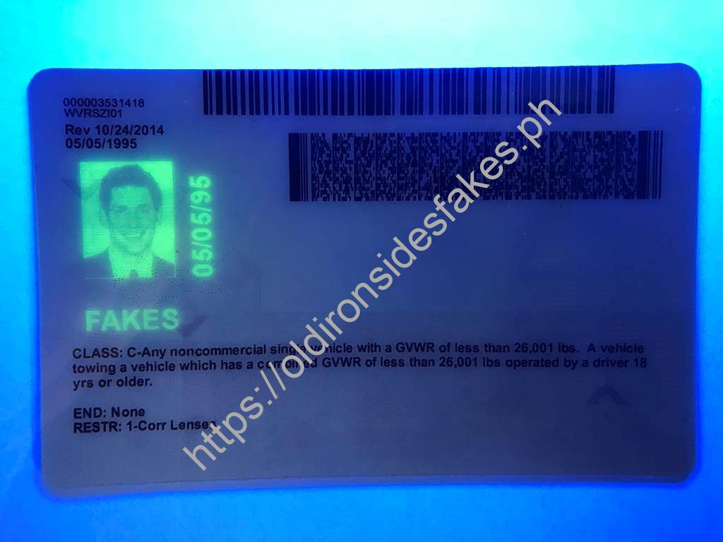North Carolina Driver License(NC) | old ironsides fakes - Image 2
