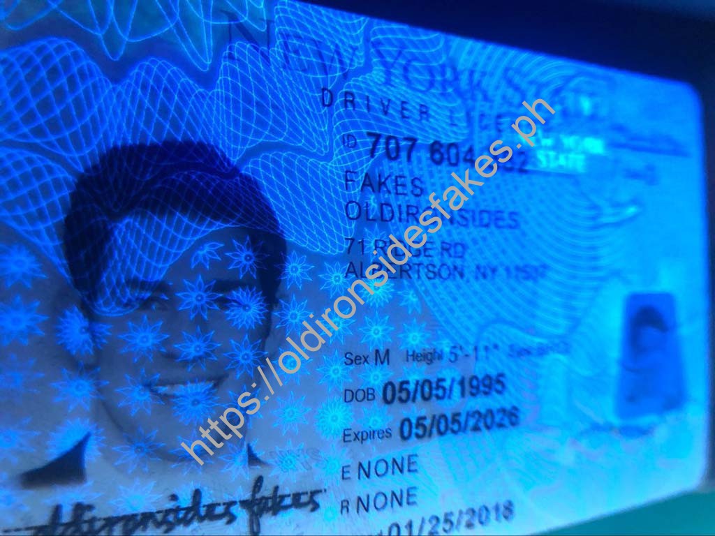 New York Driver License | old ironsides fakes - Image 2