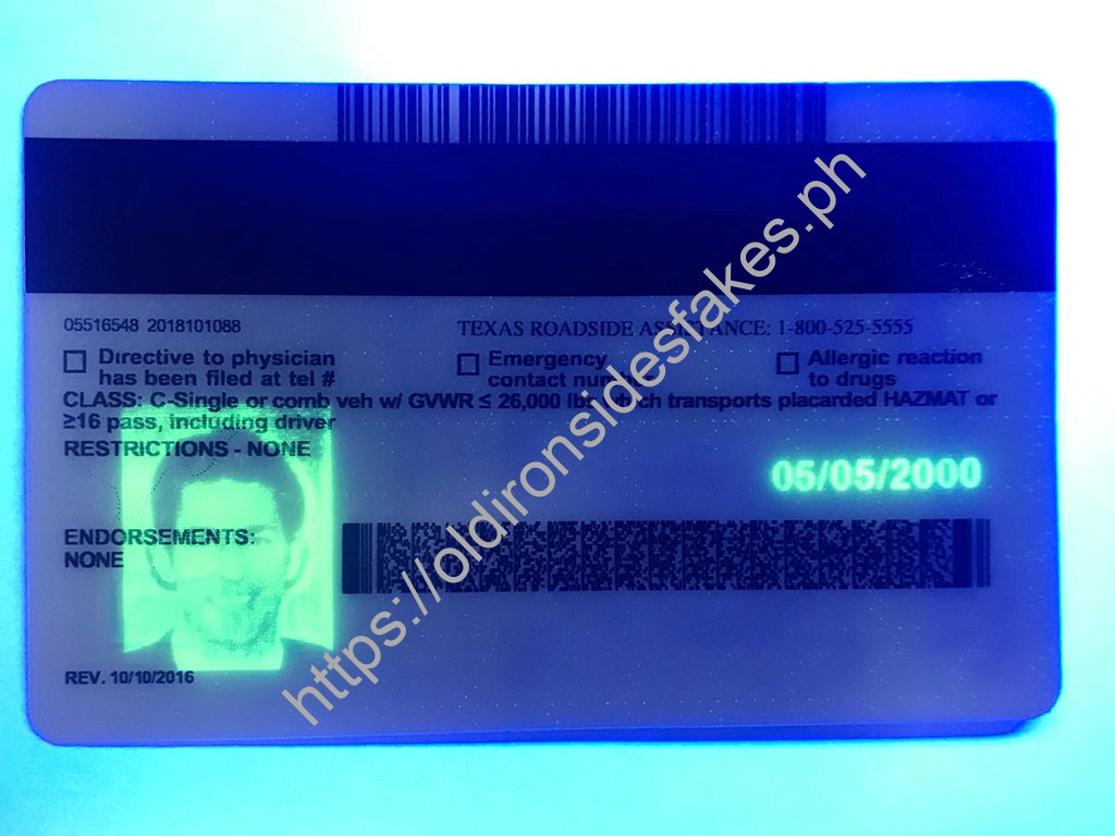 Texas Driver License(Old TX U21) - Image 2