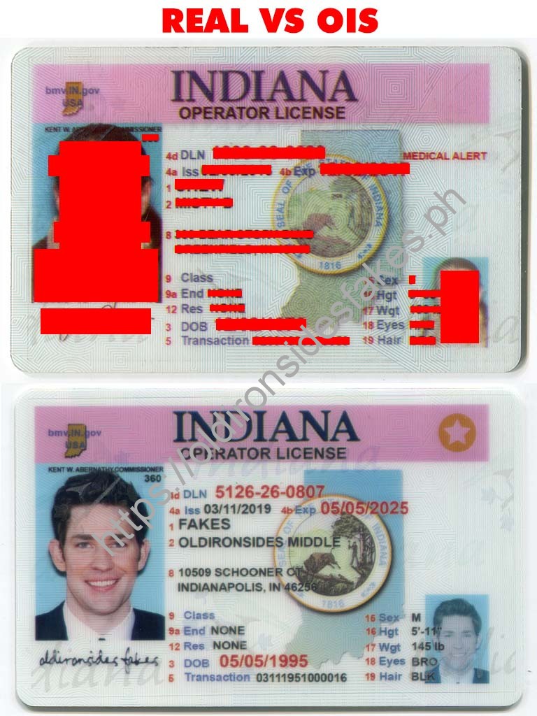 Indiana Driver License(Old IN)