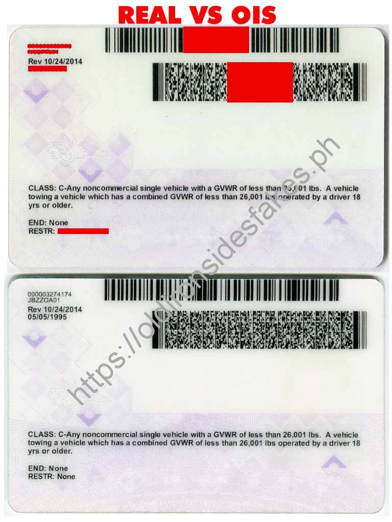 North Carolina Driver License(NC) | old ironsides fakes - Image 5