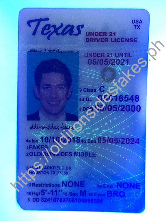Texas Driver License(Old TX U21) - Image 3