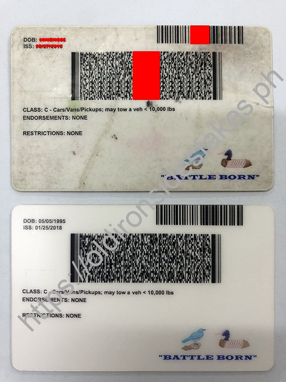 Nevada Driver License (NV) | old ironside fake ids - Image 6