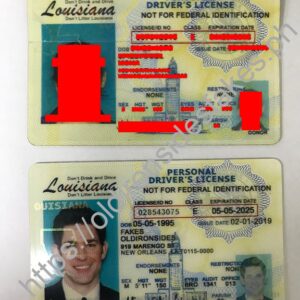 Louisiana Driver License (LA) | old ironside ids
