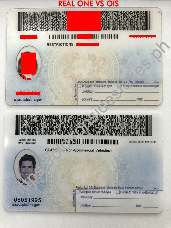 Wisconsin Driver License(WI) - Image 5