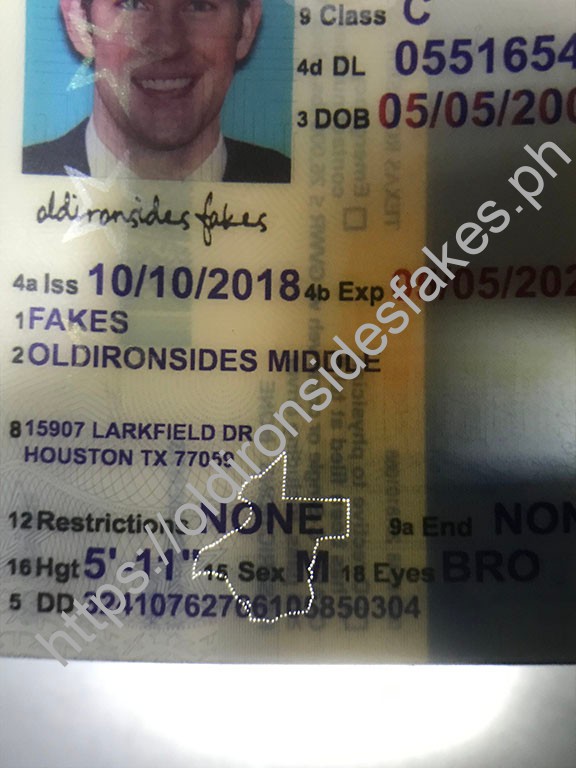 Texas Driver License(Old TX U21) - Image 4